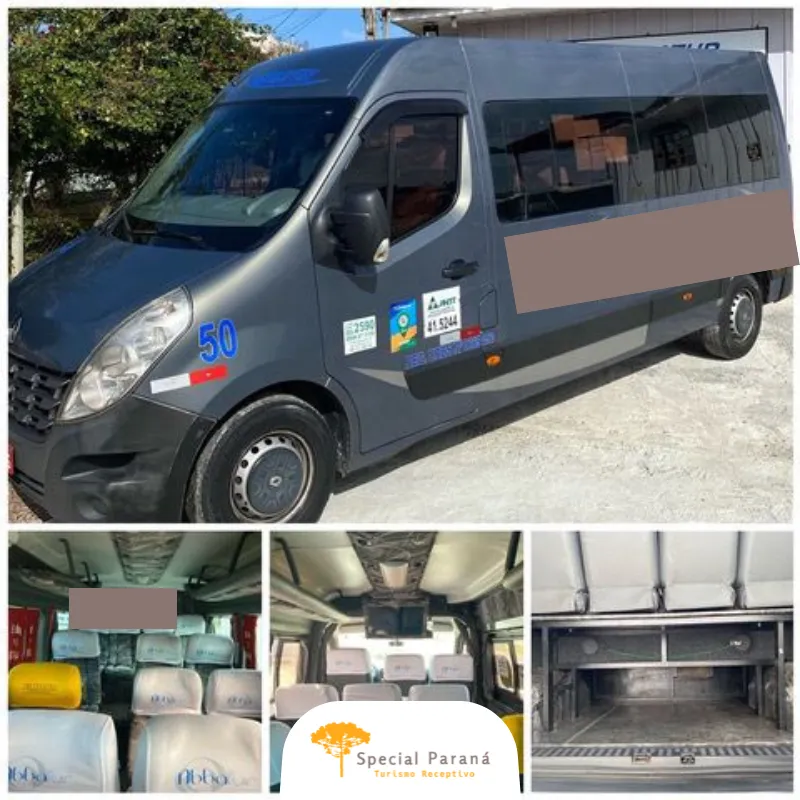 Transfer Porto de Paranaguá / Centro de Curitiba ou Aeroporto (van)