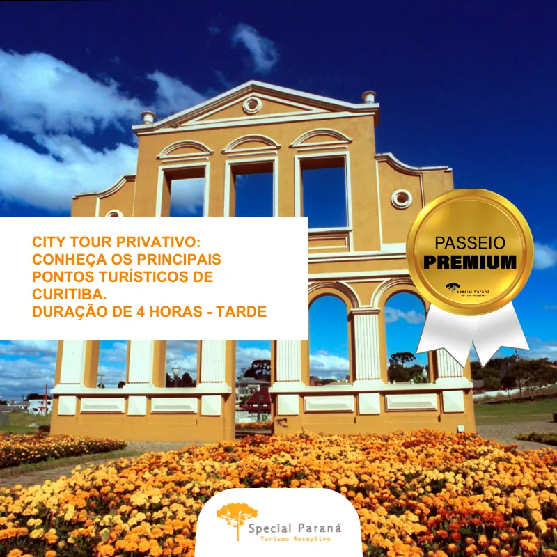 City Tour Curitiba de 4 Horas (tarde) - privativo
