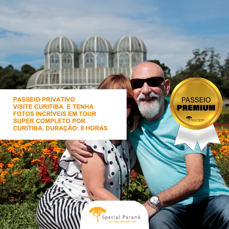 City Tour Curitiba Intensa c/ Ensaio Fotográfico - privativo
