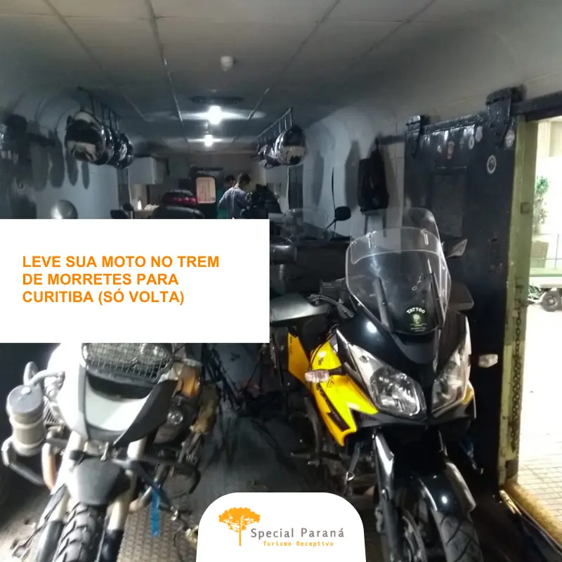 Moto no Trem Morretes / Curitiba