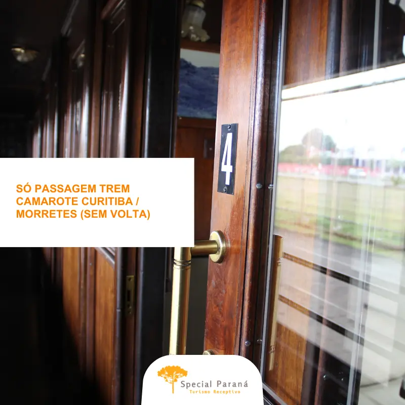 Passagem Ida Trem Camarote Curitiba - Morretes