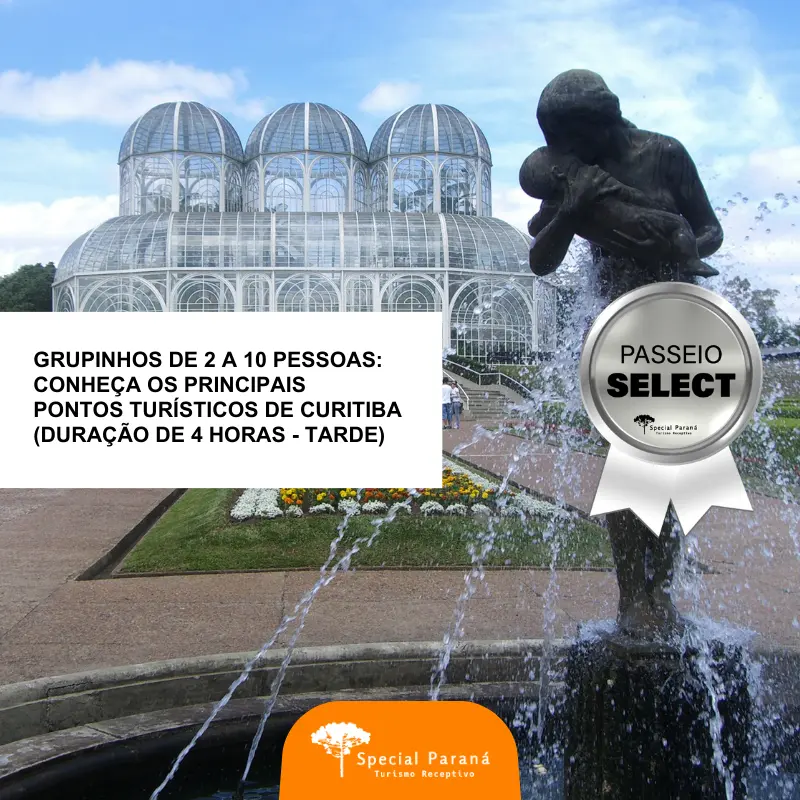City Tour em Curitiba - 4 Horas (tarde)