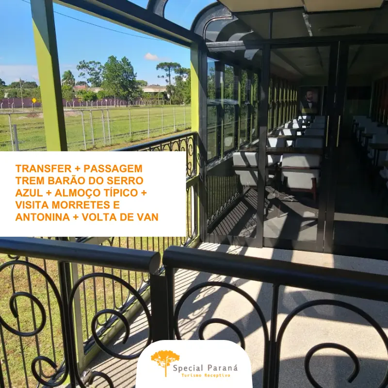 Trem Passeio Barão do Serro Azul