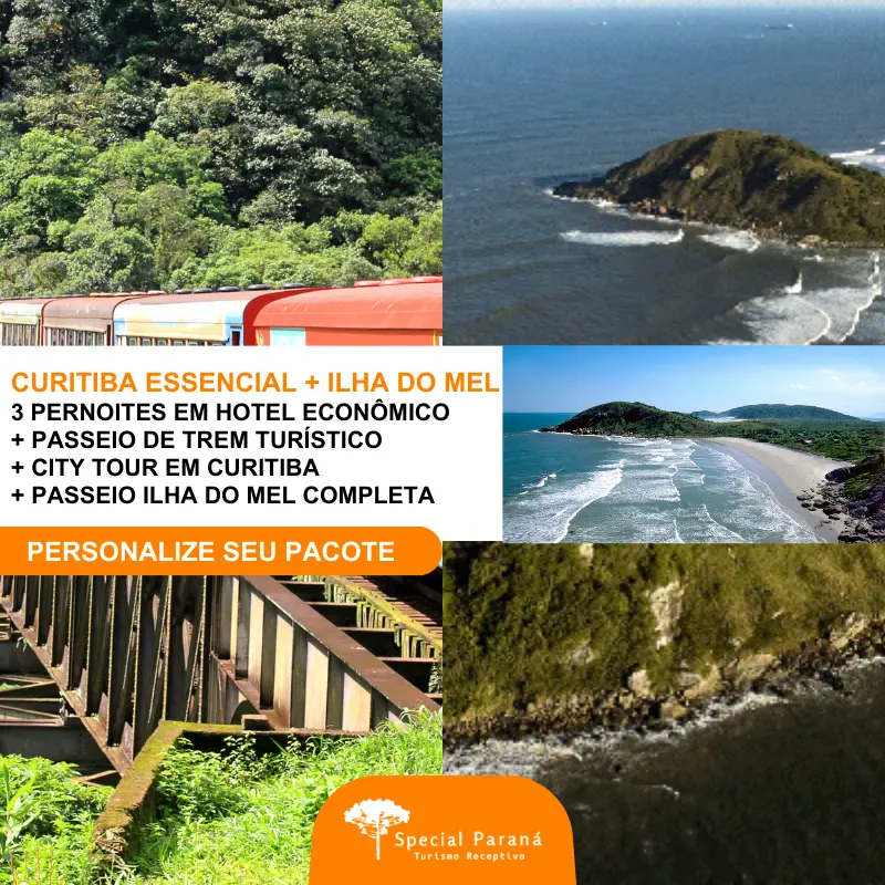 Curitiba Essencial e Ilha do Mel