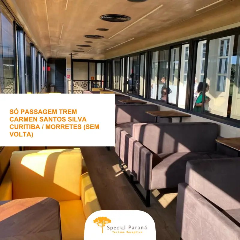Passagem Ida Trem Carmen Silva Santos Curitiba - Morretes
