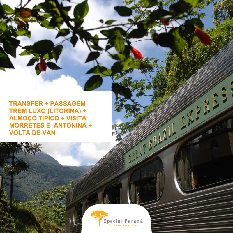 Passeio Trem de Luxo - alta temporada