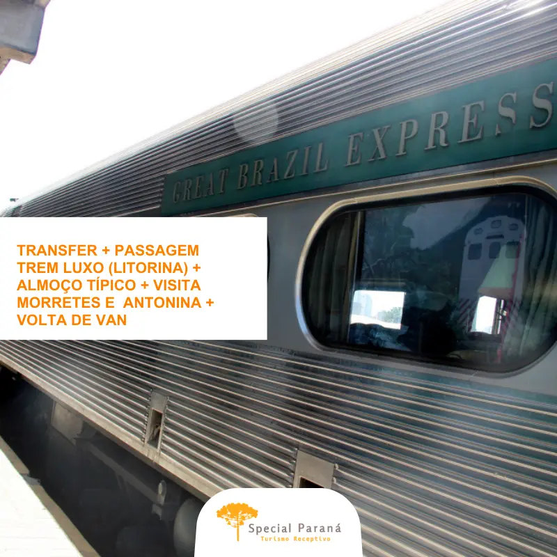 Passeio Trem de Luxo - baixa temporada