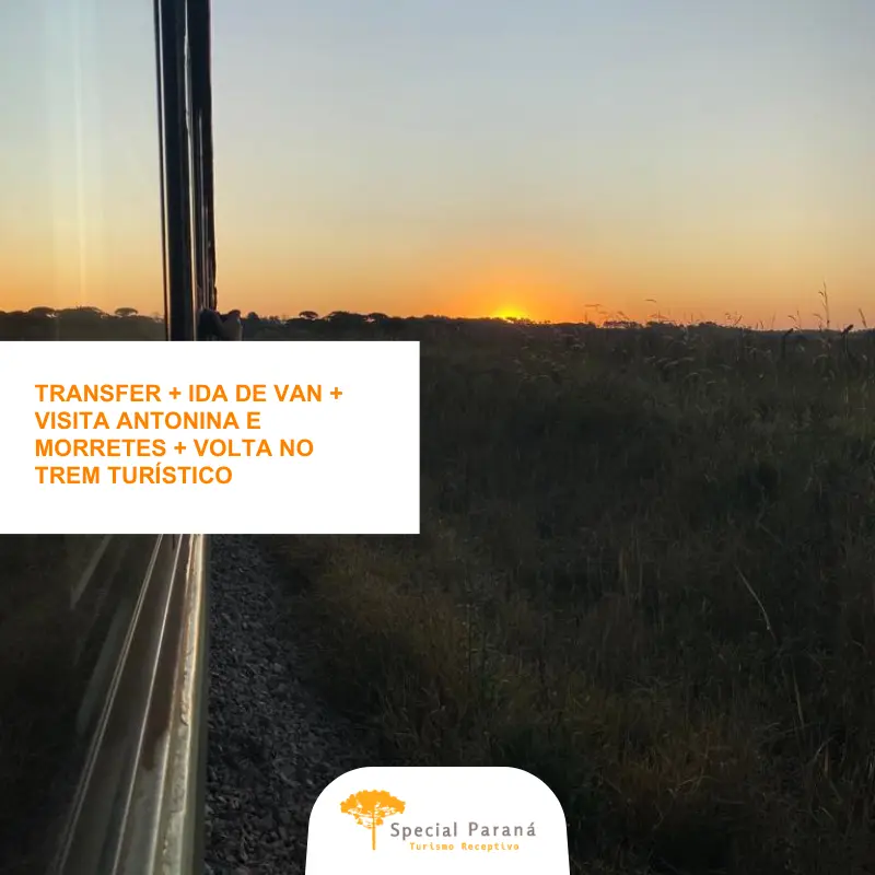 Trem Pôr do Sol Turístico SEM ALMOÇO
