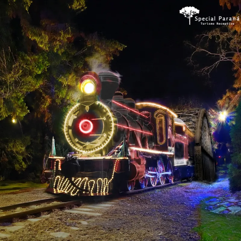 Maria Fumaça Iluminada - Expresso de Natal