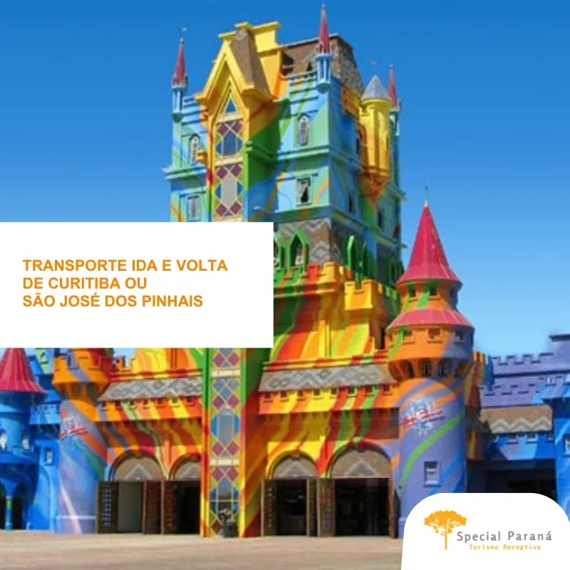 Beto Carrero World - só transporte saindo de Curitiba ou São José dos Pinhais
